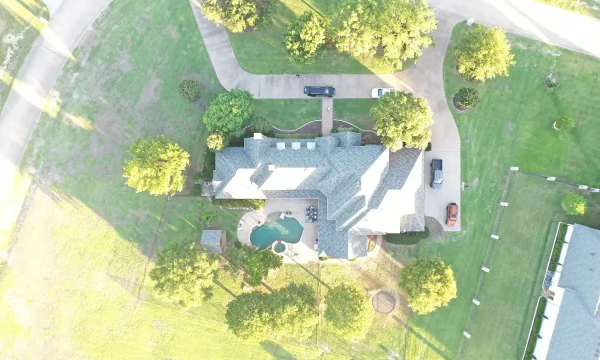 New shingle roof installation on a home in Diamond Bar